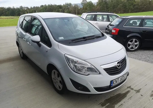 małopolskie Opel Meriva cena 17500 przebieg: 247832, rok produkcji 2011 z Dąbrowa Tarnowska